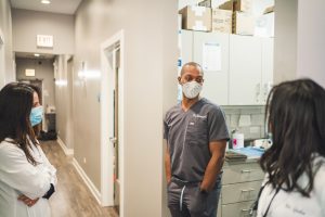 Dr. Milton Davenport with Advanced Endodontics staff